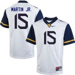 Men's West Virginia Mountaineers NCAA #15 Kerry Martin Jr. White Authentic Nike Stitched College Football Jersey FR15B77KV